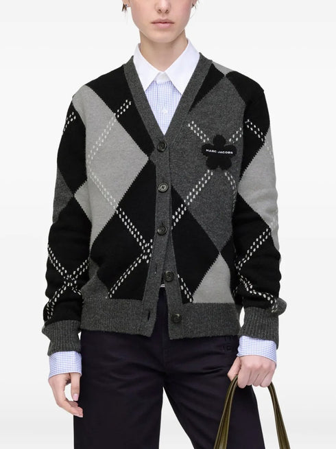 MARC JACOBS PREPPY DAISY ARGYLE CARDIGAN